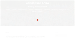 Desktop Screenshot of corrandullashow.com